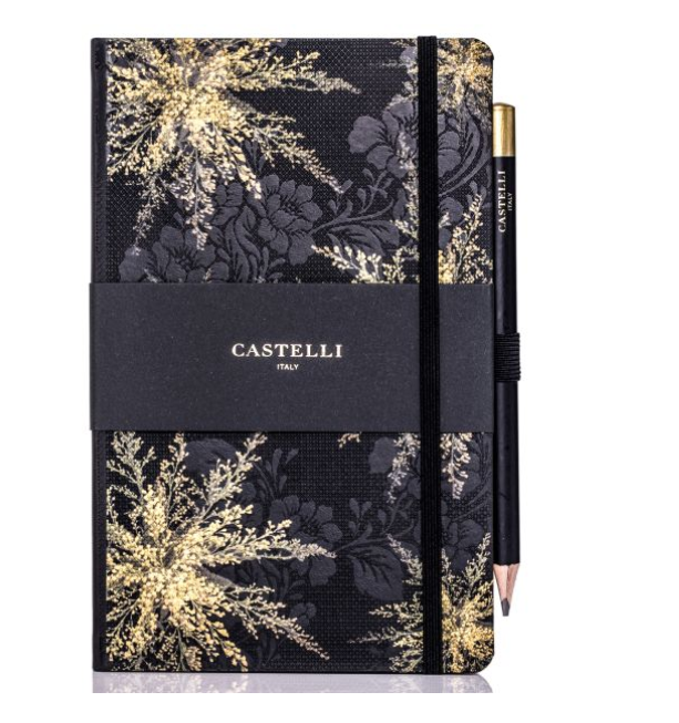 Castelli Notebook - Ruled - Midnight Heather