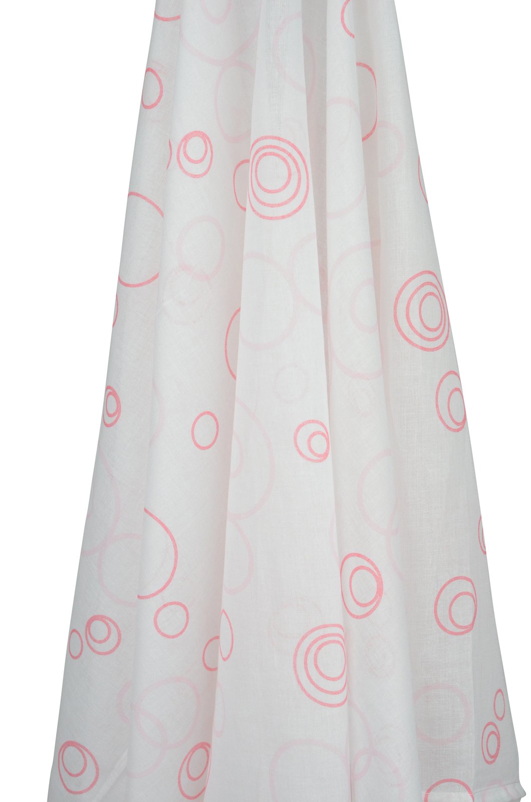 Pink Bubbles Muslin Wrap